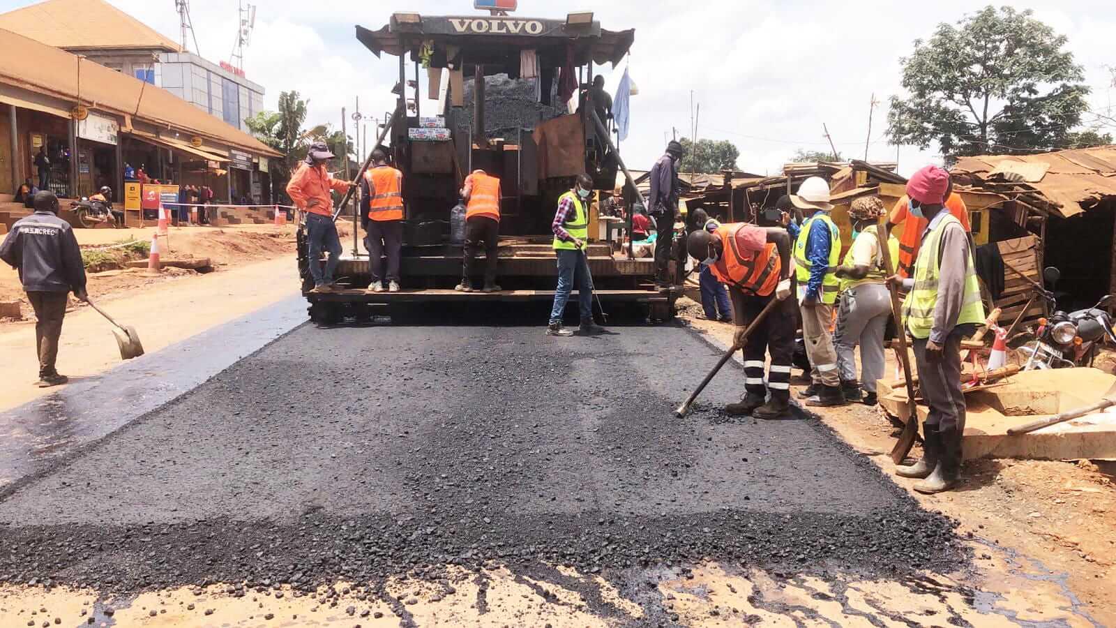 Road Upgrading Works in Nansana Nabweeru Reach Substantial Completion